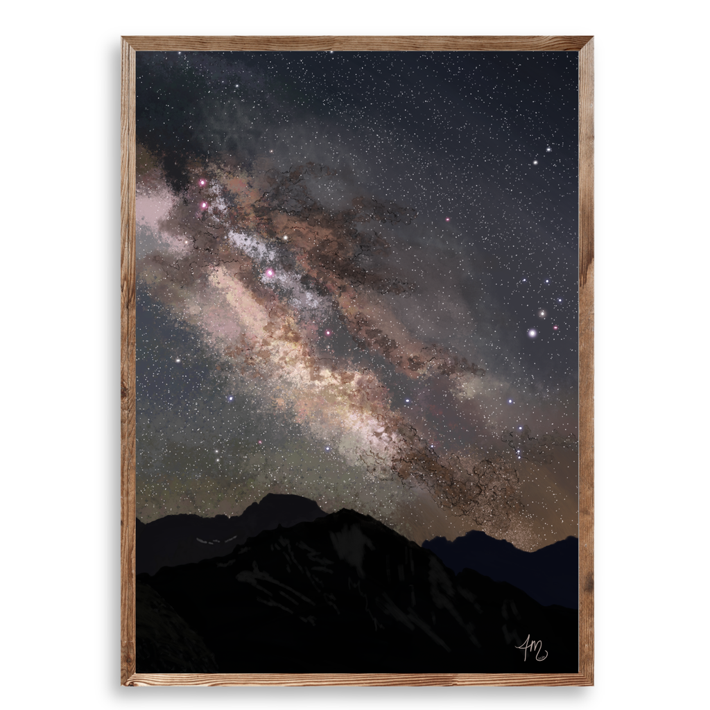Under an Endless Sky | Night Sky Fine Art Print
