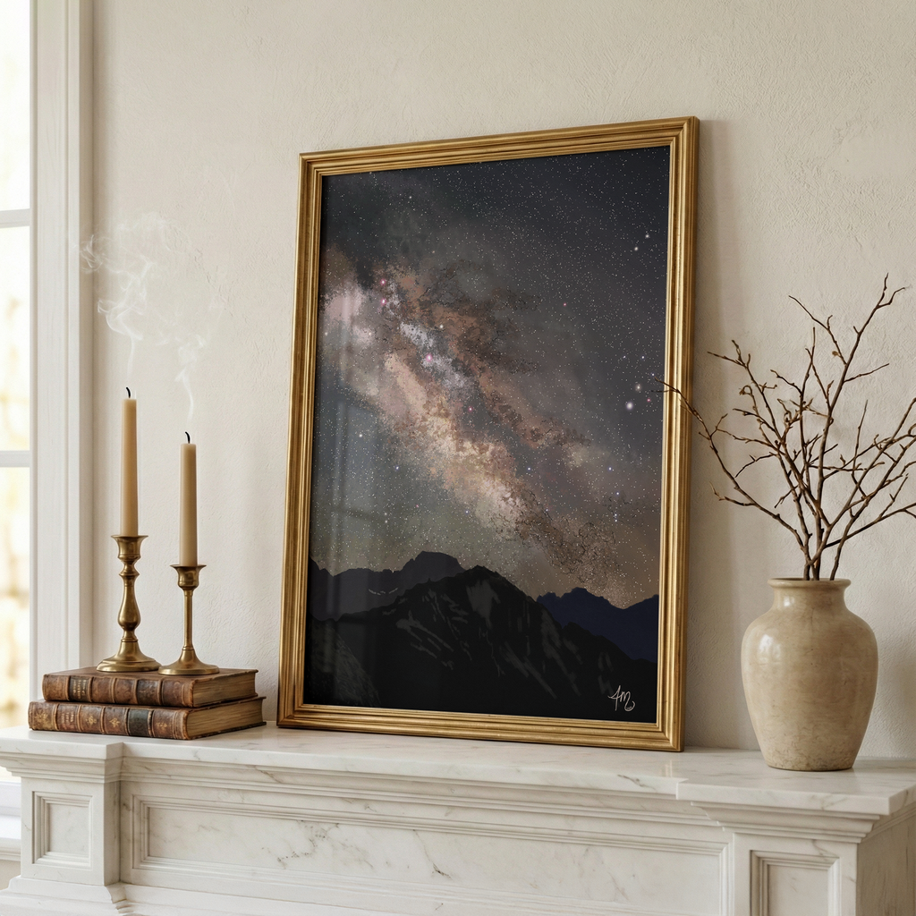 Under an Endless Sky | Night Sky Fine Art Print