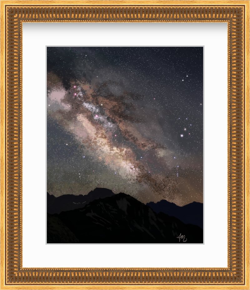Under an Endless Sky | Night Sky Fine Art Print