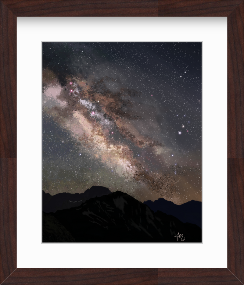 Under an Endless Sky | Night Sky Fine Art Print