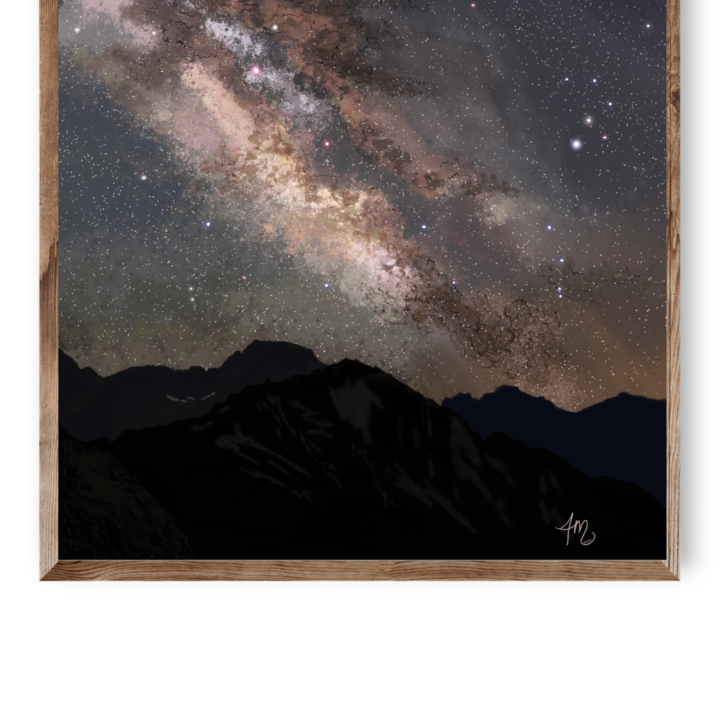 Under an Endless Sky | Night Sky Fine Art Print