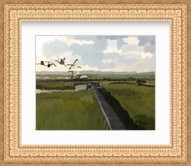 Marsh Crossing | Coastal Fine Art Print