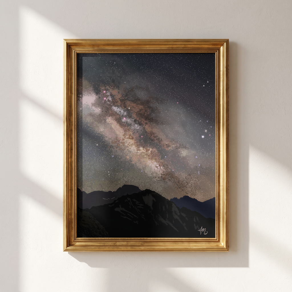 Under an Endless Sky | Night Sky Fine Art Print