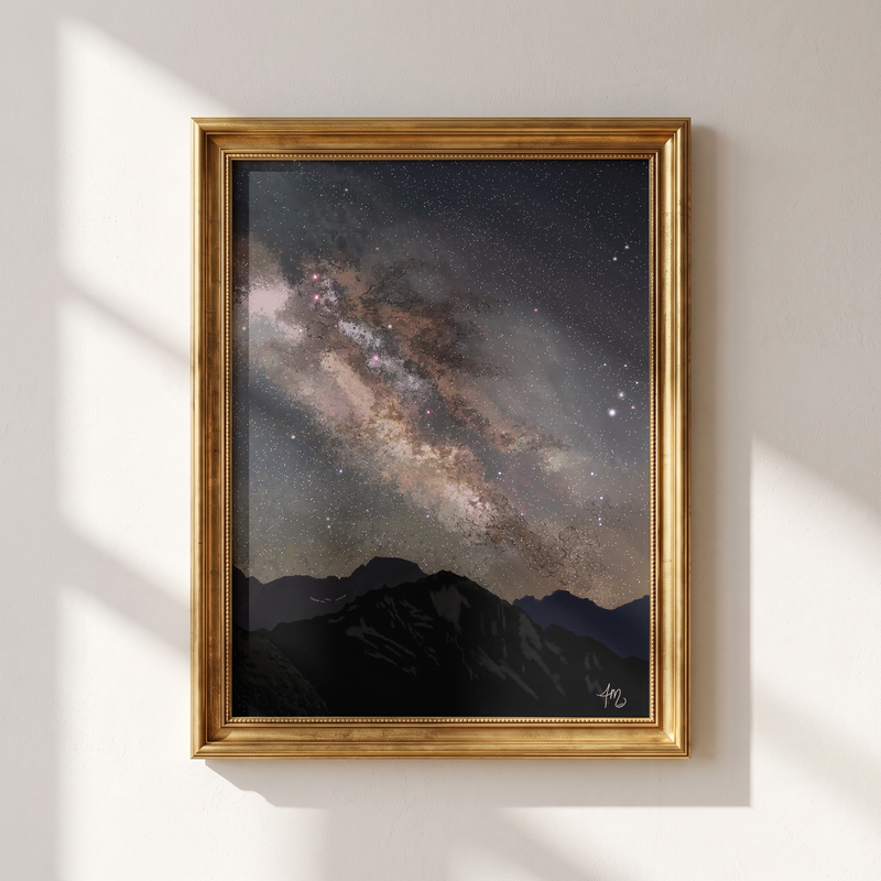 Under an Endless Sky | Night Sky Fine Art Print